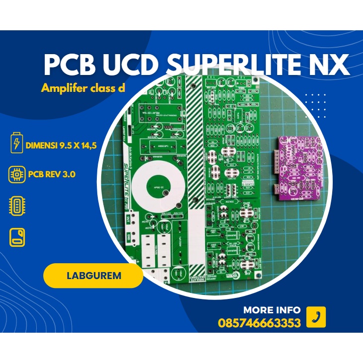 PCB Class-D UcD Superlite NX Pro