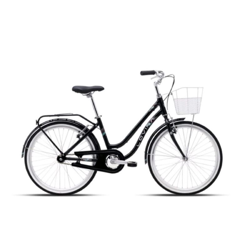 Sepeda Mini Polygon Lovina 24inch sepeda keranjang citybike Polygon Lovina sepeda anak perempuan