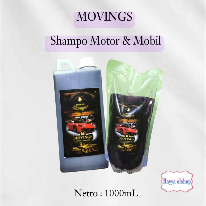 MOVINGS SHAMPOO MOBIL &amp; MOTOR 1 Liter