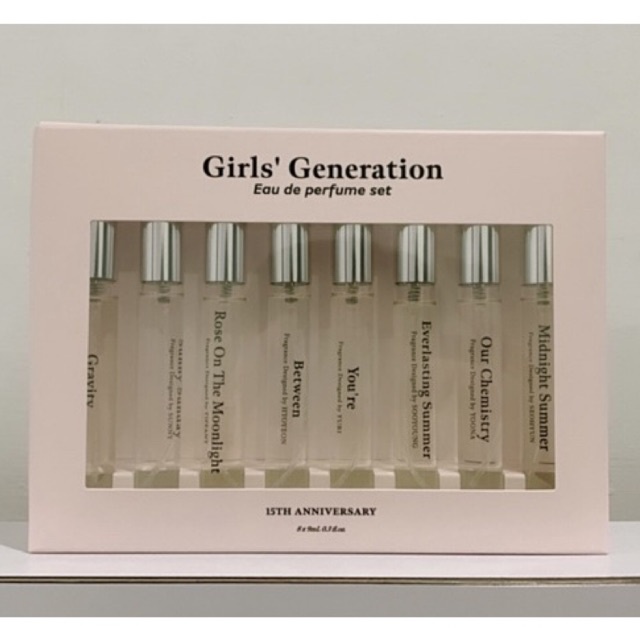 PLNSN SHARING MD GIRLS GENERATION SNSD PERFUME ANNIVERSARY 15th TAEYEON TIFFANY SUNNY HYOYEON SOOYOU