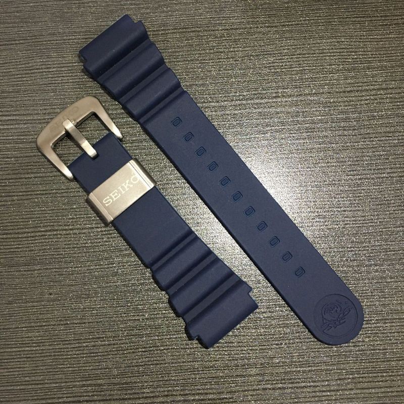 STRAP TALI JAM RUBBER/KARET SEIKO Silicone Tali Jam Tangan Seiko Diver 22mm warna lengkap