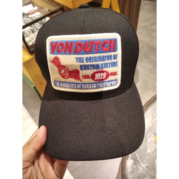 TOPI VON DUTCH ORIGINAL SALE BLACK