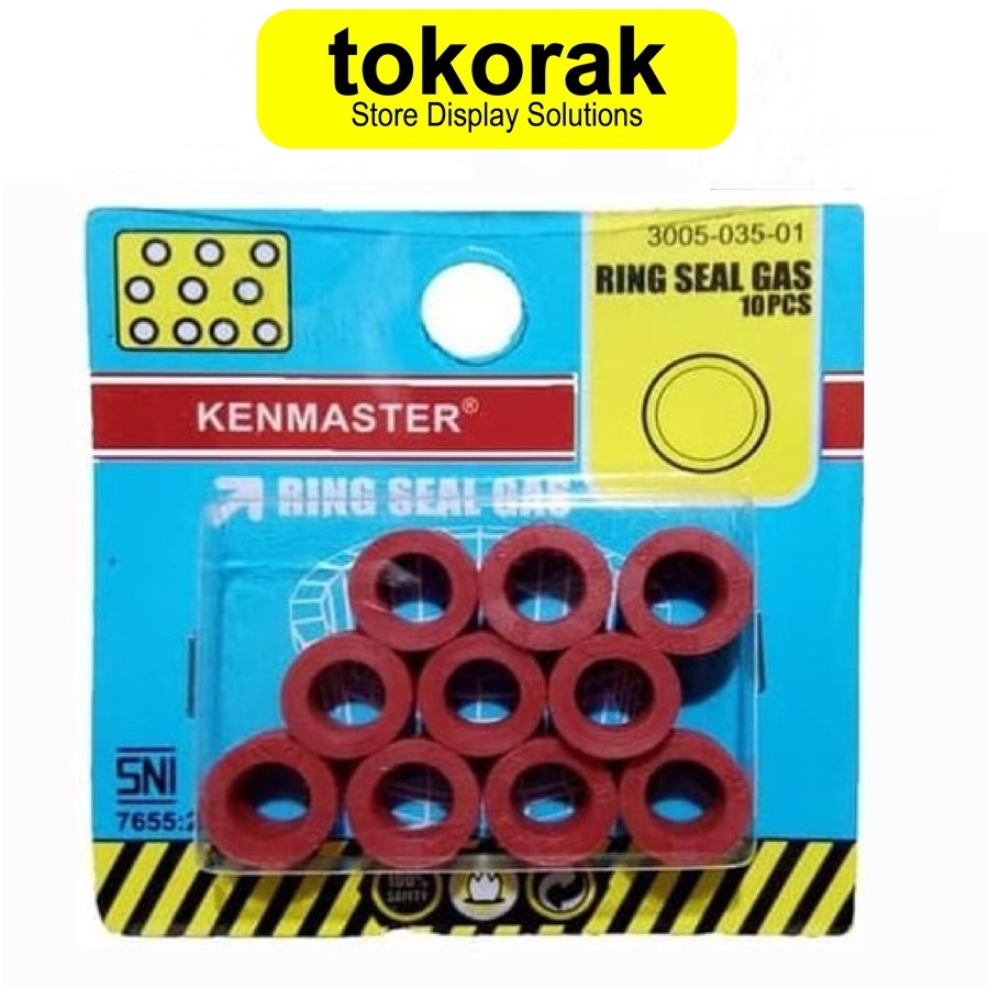 KARET TABUNG GAS ISI 10 PCS KENMASTER - KARET SEAL LPG - KARET GAS