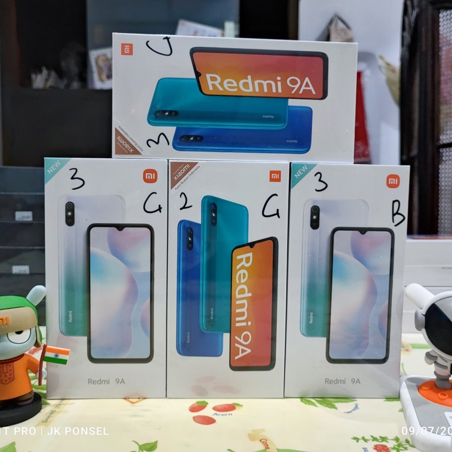 redmi 9a 2/32 baru garansi resmi