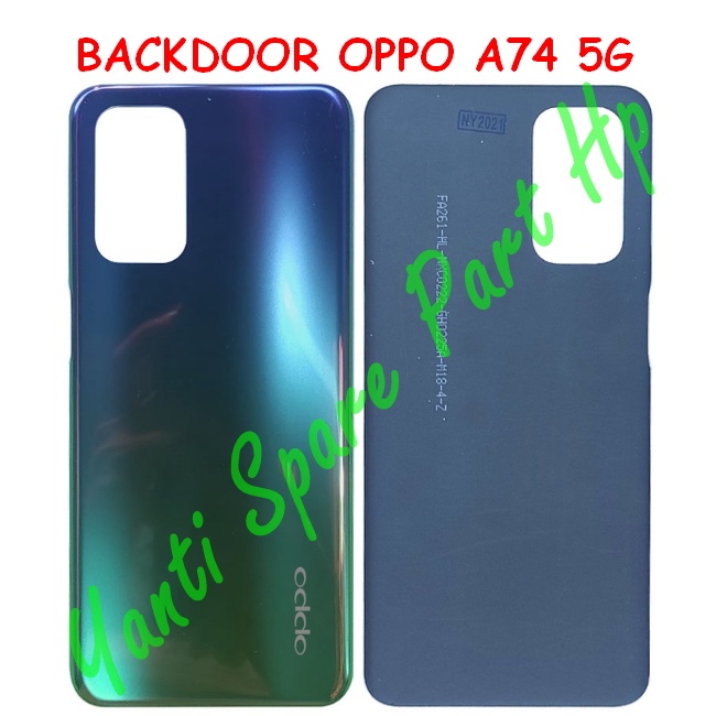 Backdoor Tutup Belakang Oppo A74 5G Original New