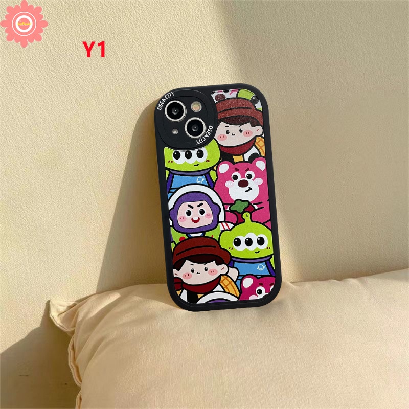 Toy Story Case Realme C53 C55 10 Pro Plus C25s C15 C21Y 5i 7i 5 6i 5s 5 6s 6 C21 8 C12 C31 C35 C11 C30 GT C17 C25Y C2 C3 C20 C17 9i 8i 8Pro Lucu Winnie the Sarung Pooh Losto Soft Cover