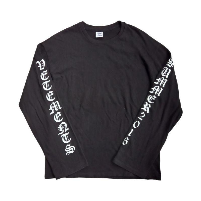 Vetements Summer 2016 Longsleve Tshirt