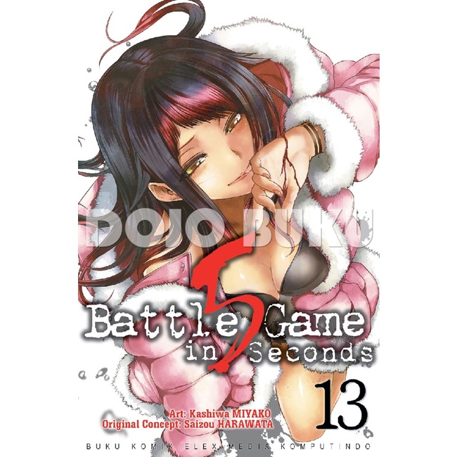 Komik Seri: Battle Game In 5 Seconds (Kashiwa Miyako &amp; Saizou Harawata)