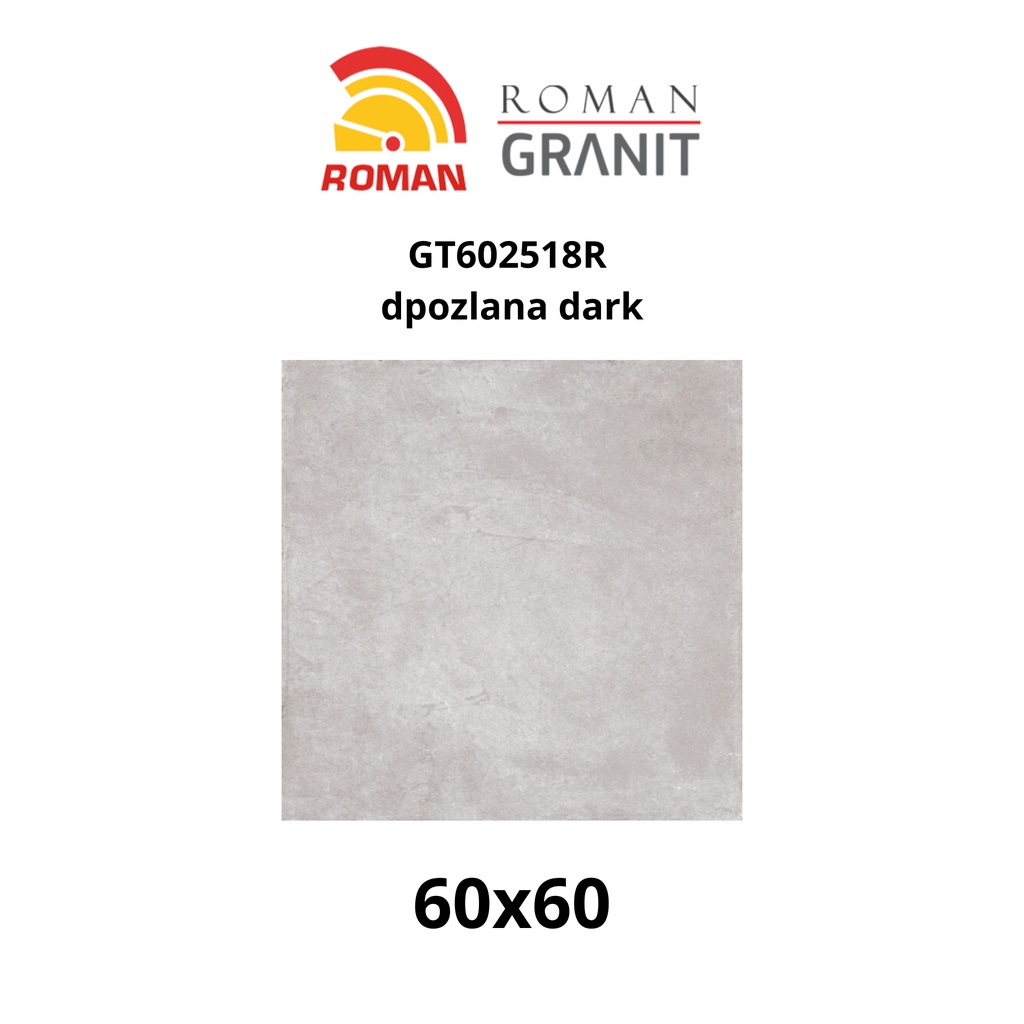 ROMANGRANIT DPOZLANA DARK 60X60 GT602518R (ROMAN GRANIT)