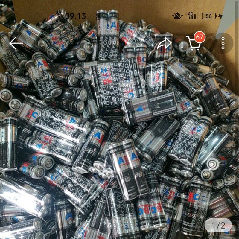 baterai ABC super power 2 pcs