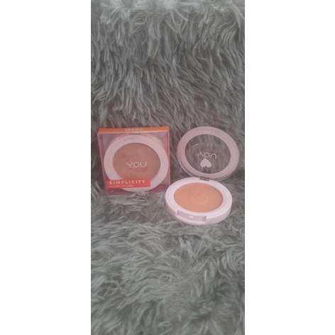 ✦SINAR✦ Y.O.U ( YOU ) - YOU Simplicity Flush Blush - Pigmented Powder Blush - Blush On