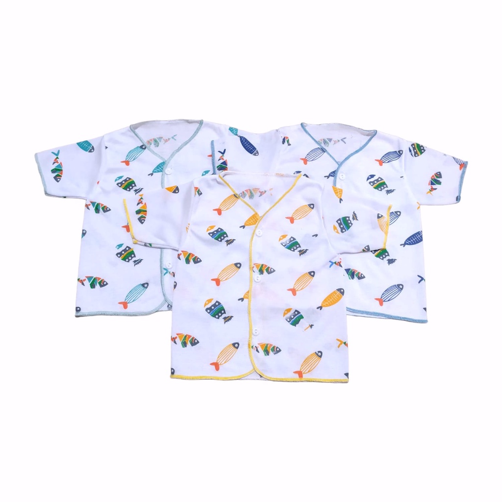 3 Pcs Baju Atasan Bayi Newborn dan Celana Bayi Baru Lahir Sampai Usia 4 Tahun