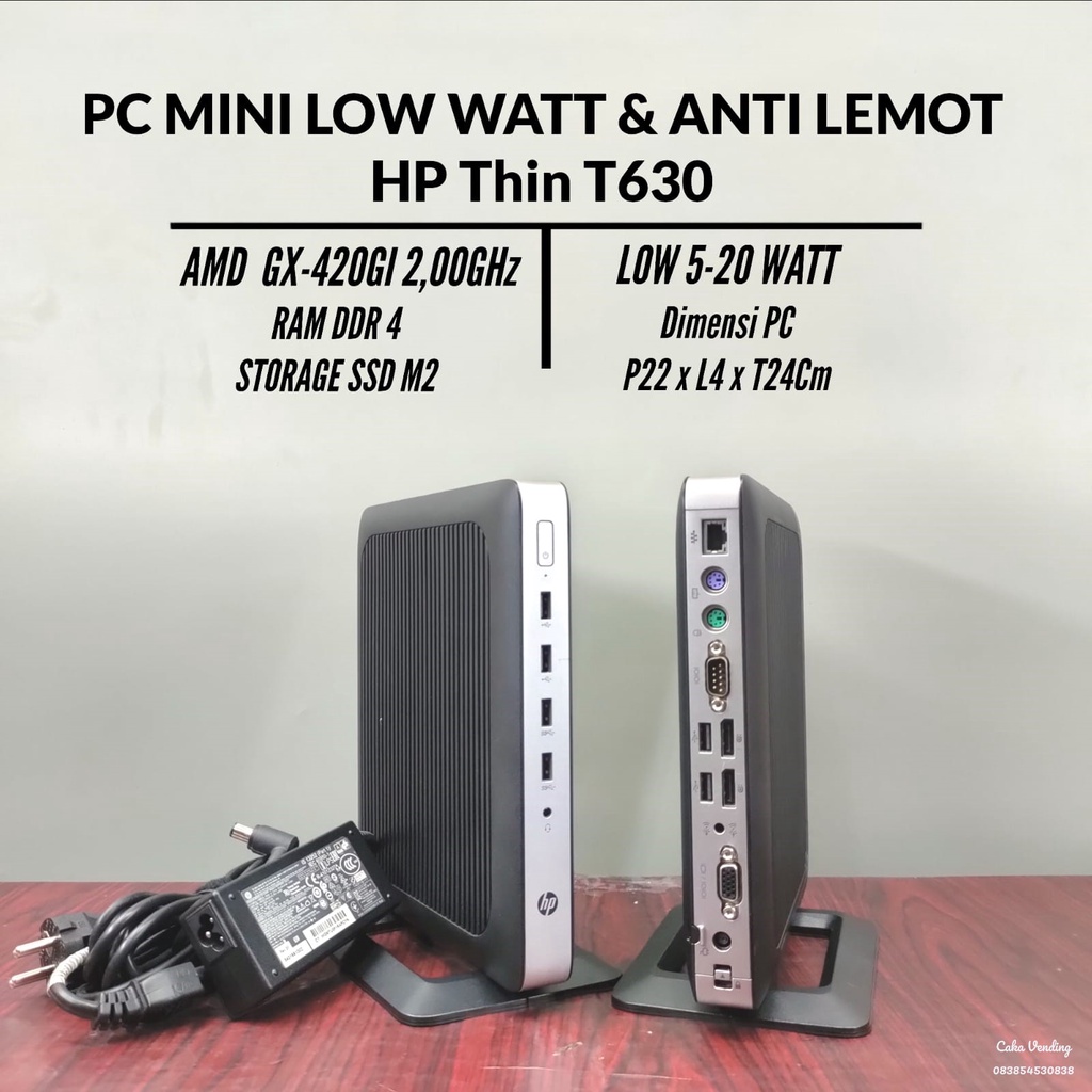 Mini Pc Hp Thin T630 Hemat Listrik