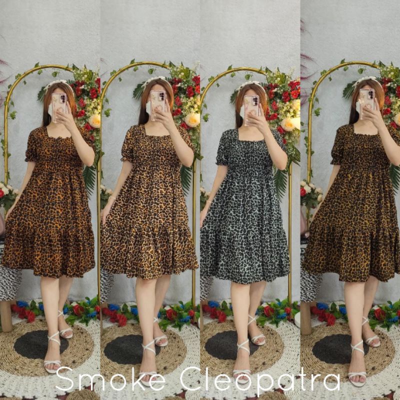 Dress Voxy Murah Daster Smoke Viral