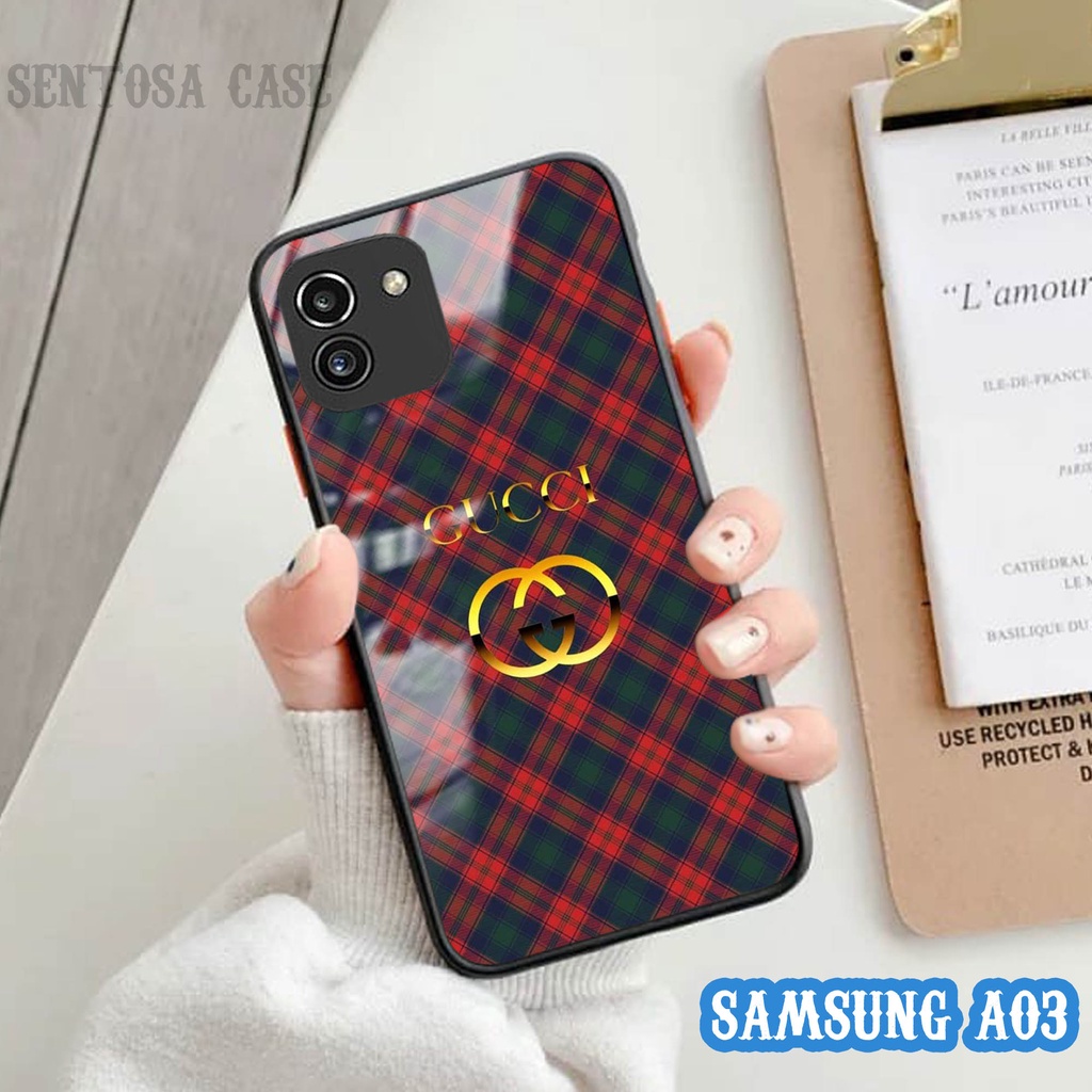 Softcase Kaca Samsung A03 - Case Handphone Samsung A03 [T85].