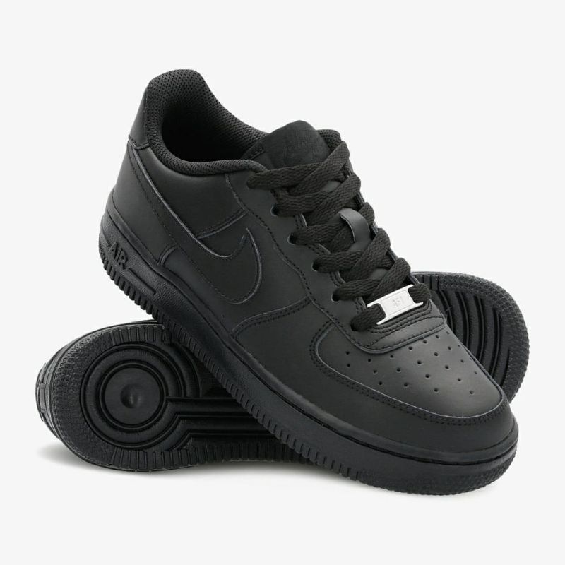 Sepatu Sneaker Air Force1 perempuan/laki laki hitam/putih Size 36-44