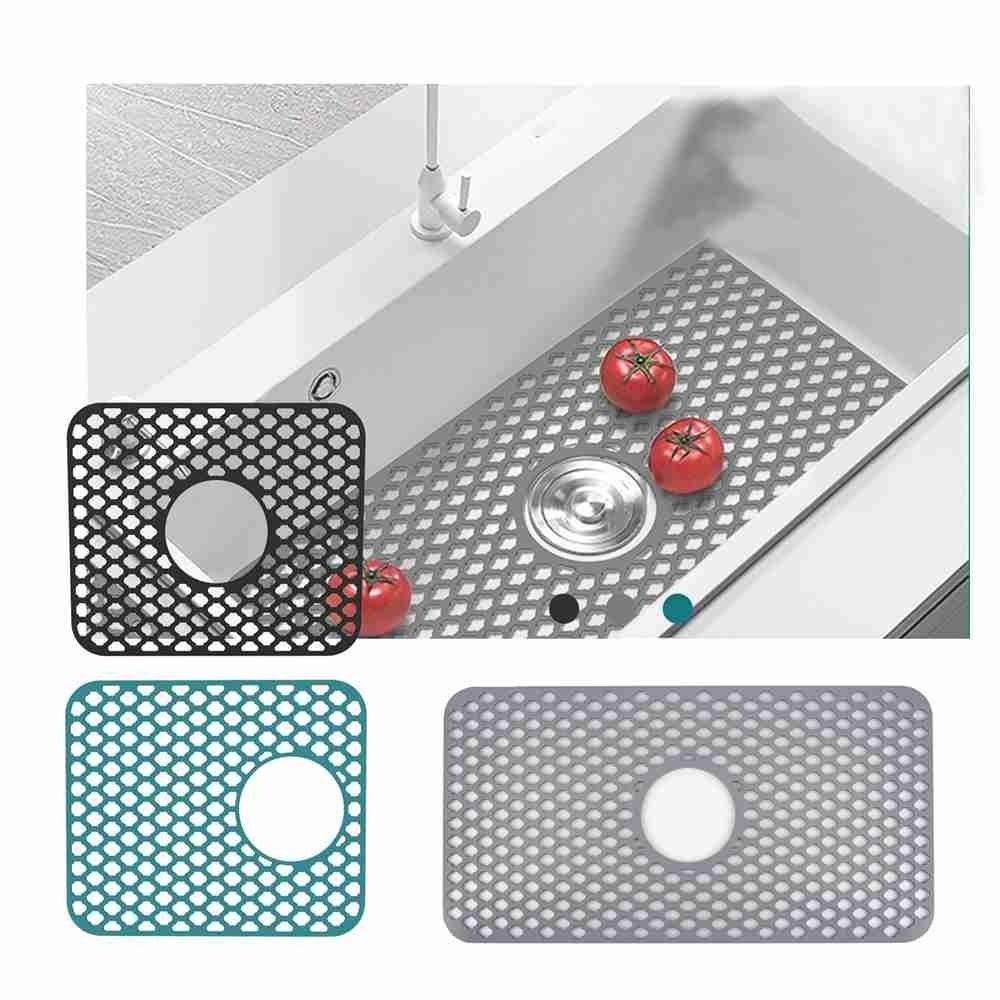Alas Pelindung Wastafel Nanas Multifungsi Anti Slip Quick Drain Table Peredam Panas