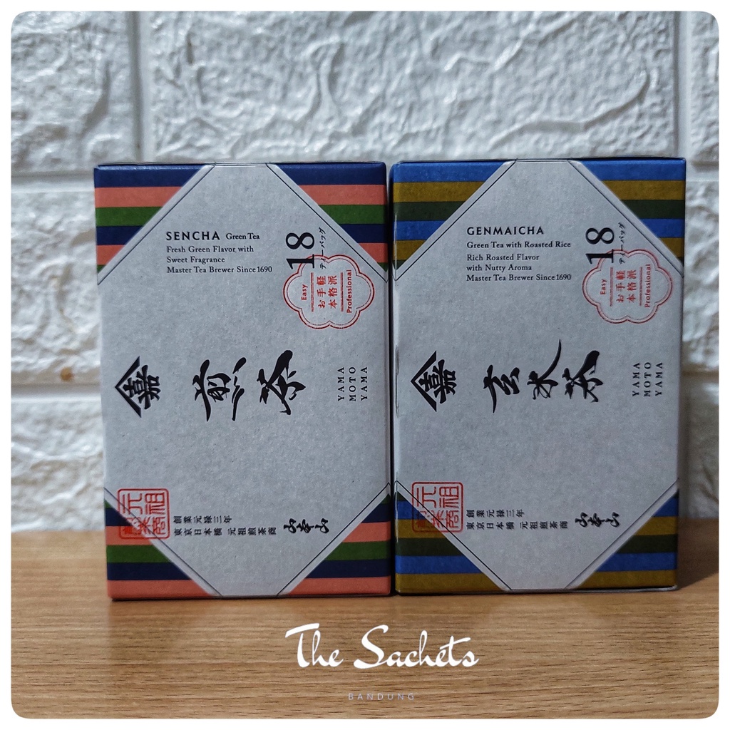 

Yamamotoyama Genmaicha Sencha Green Tea Sachet
