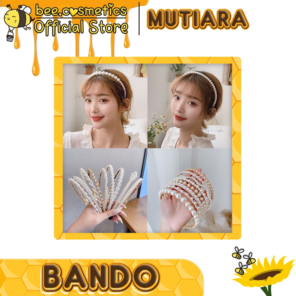 BANDO MUTIARA KOREA / BANDO MUTIARA KOREAN STYLE PEARL