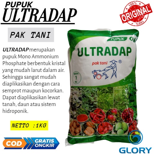 Pupuk Ultradap 1kg Pak Tani Atau Obat Pertumbuhan Tanaman Hias Bunga dan Buah Cabai / Cabe Kentang J