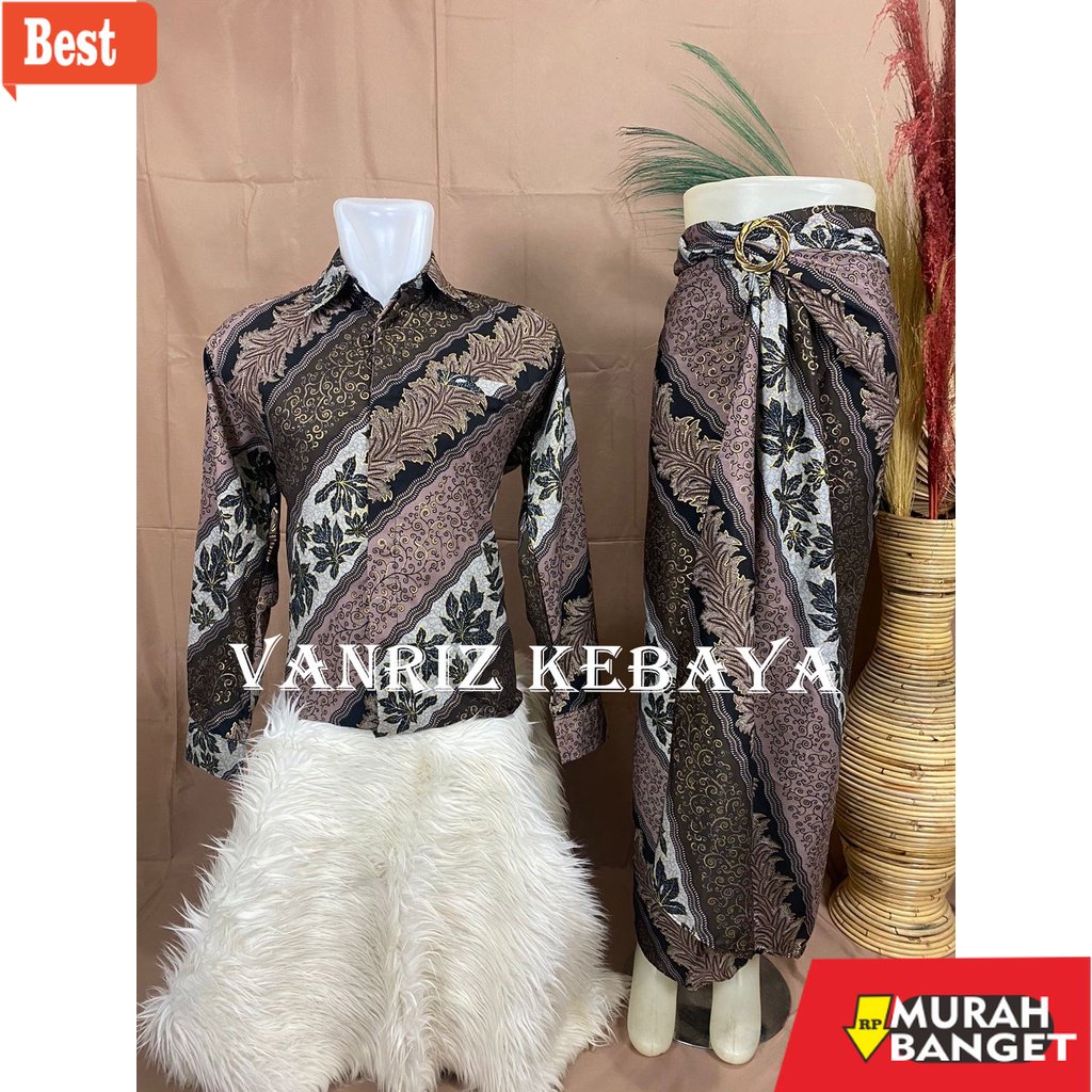 baju setelan wanita kekinian 2022 BATIK COUPLE / BAJU BATIK COUPLE / BATIK SET / BATIK LENGAN PANJAN