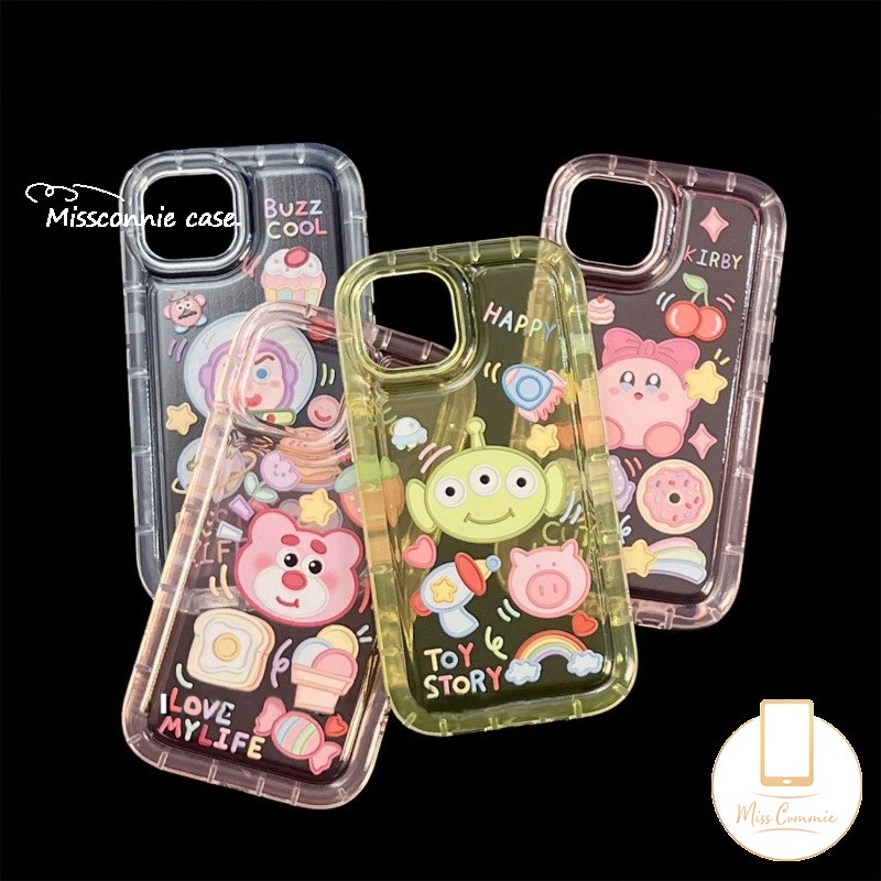 Soft Case TPU Transparan Motif Kartun Toy Story Untuk iPhone 11 14 13 12 Pro MAX XR 7 8 6 6S Plus X XS MAX