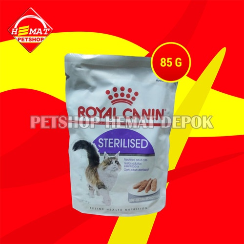 Makanan Basah Kucing Steril Royal Canin Sterillised Cat Food 85 Gram