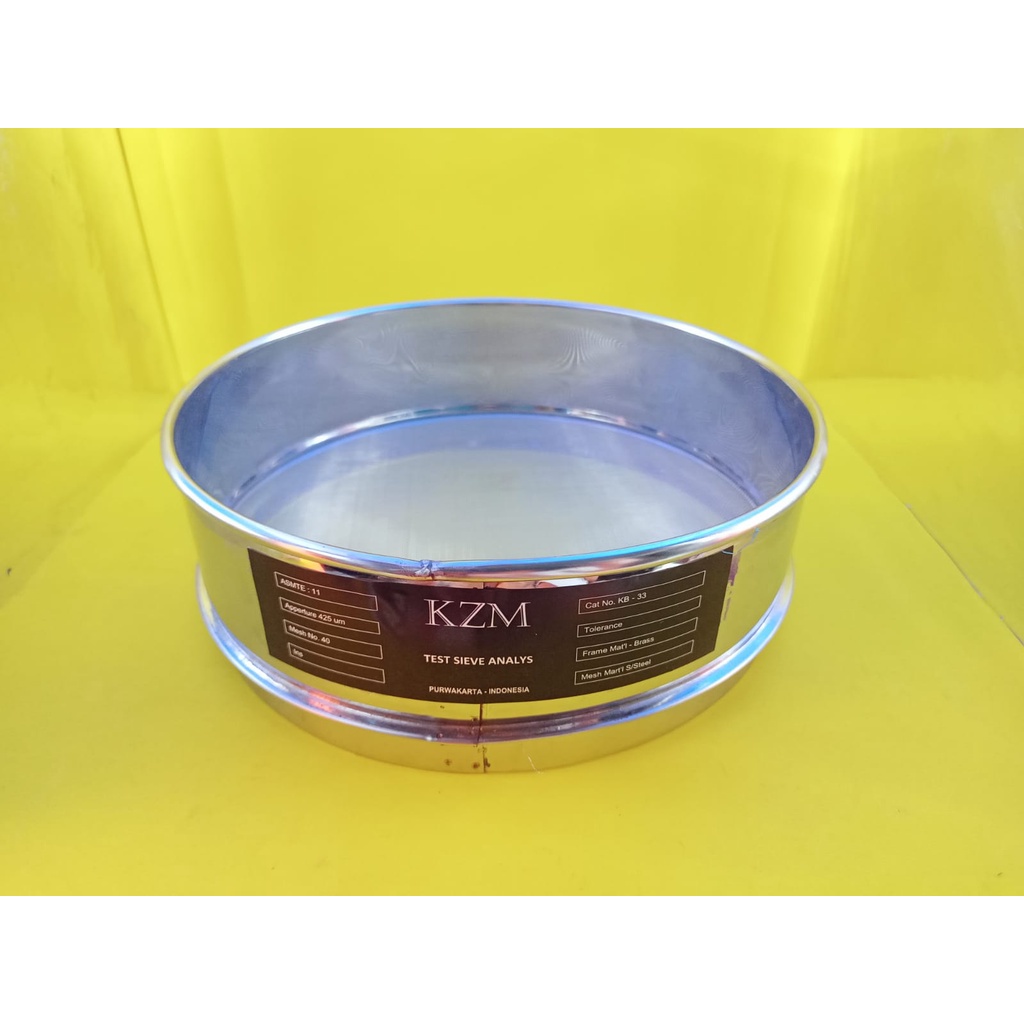 Sieve Ayakan Stainless Mesh 40 (425 um)
