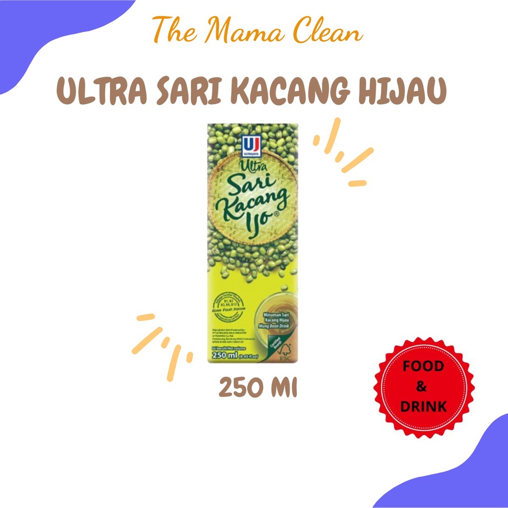 MINUMAN ULTRA SARI KACANG HIJAU 250ML