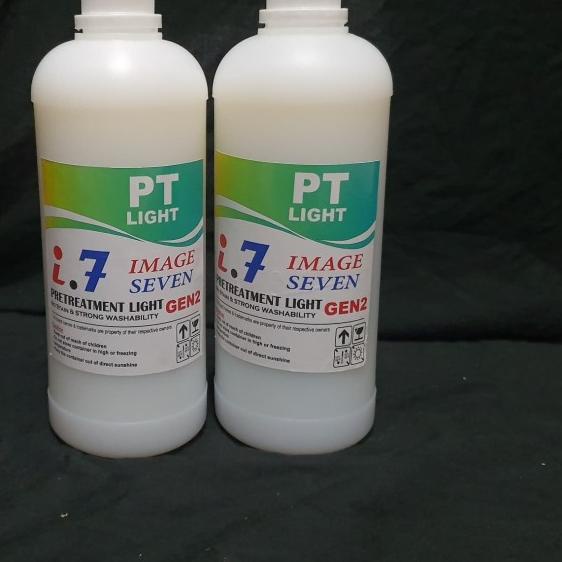 Pretreatment Light Image Seven GEN2 500ml Printer DTG Kaos Putih CYMK
