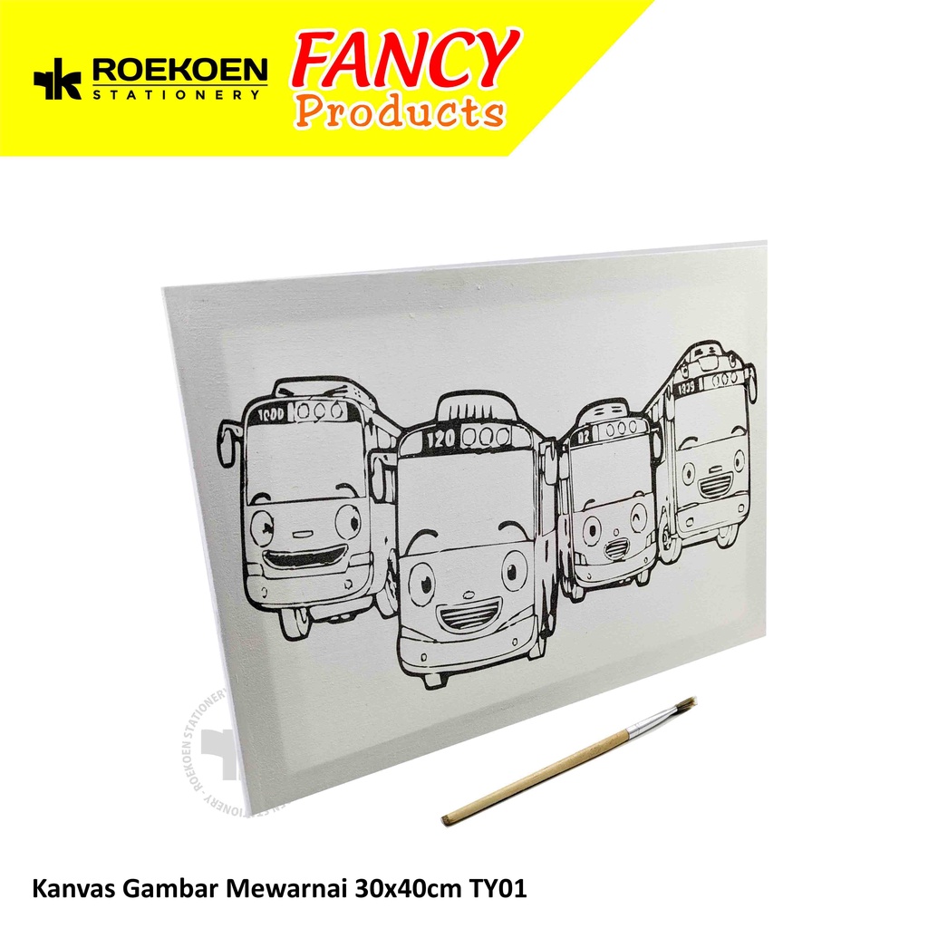 

Tanpa Merk Kanvas Gambar Mewarnai 30x40cm TY01
