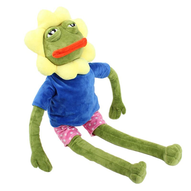 Cuddly 50cm Frog Pepe Sad Frog Mainan Mewah