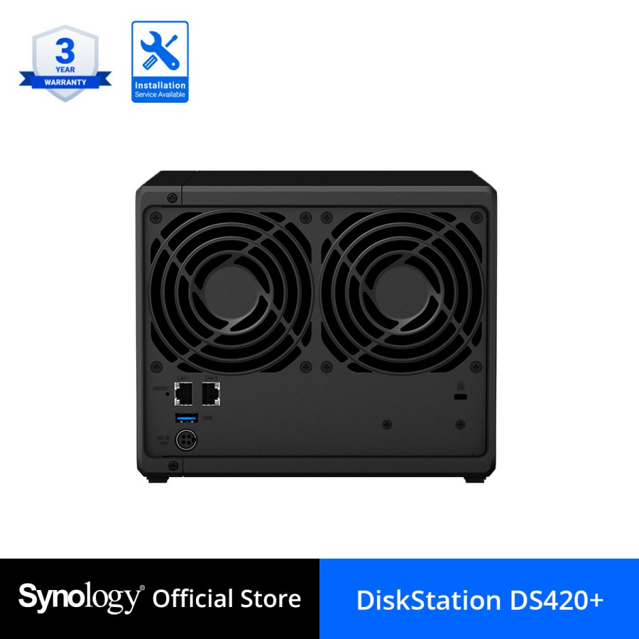 NAS Synology DiskStation DS420+ - 6GB 56TB NAS DS420+ 56TB