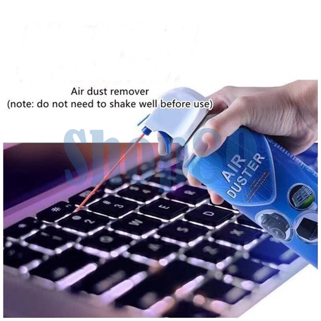 Air Duster Penyemprot Angin Udara High Pressure Tekanan Tinggi Pembersih Debu Lensa Kamera CPU Keyboard