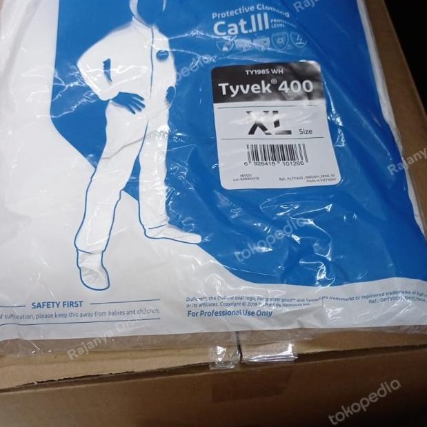 Baju Tyvek / Safety Tyvek Dupont