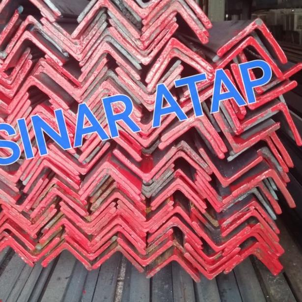 BESI SIKU 40x40 LEBAR 3.8mm TEBAL 3.2mm panjang 6 M