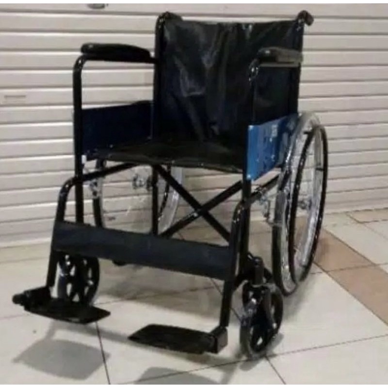 preloved kursi roda stainless warna hitam … JUAL KURSI RODA BEKAS 