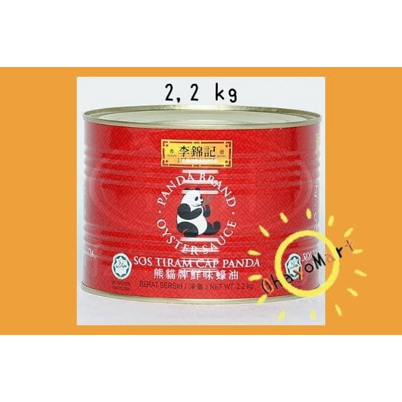 

LKK SAUS TIRAM KALENG CAP PANDA/ OYSTER SAUCE/ LEE KUM KEE 2,2KG