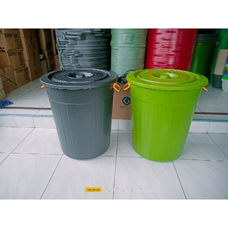 Tong besar/ Ember air + tutup 80 liter air ( Gratis Gayung )