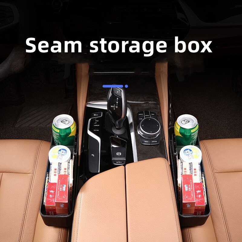 Kotak Penyimpanan Celah Jok Mobil Seat Storage Cup Holder Organizer