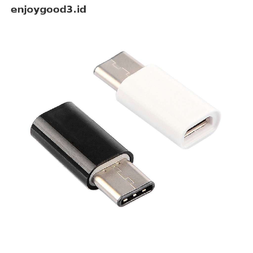 Adapter Konektor Konverter Data USB 3.1 Tipe C Male Ke Micro USB Female