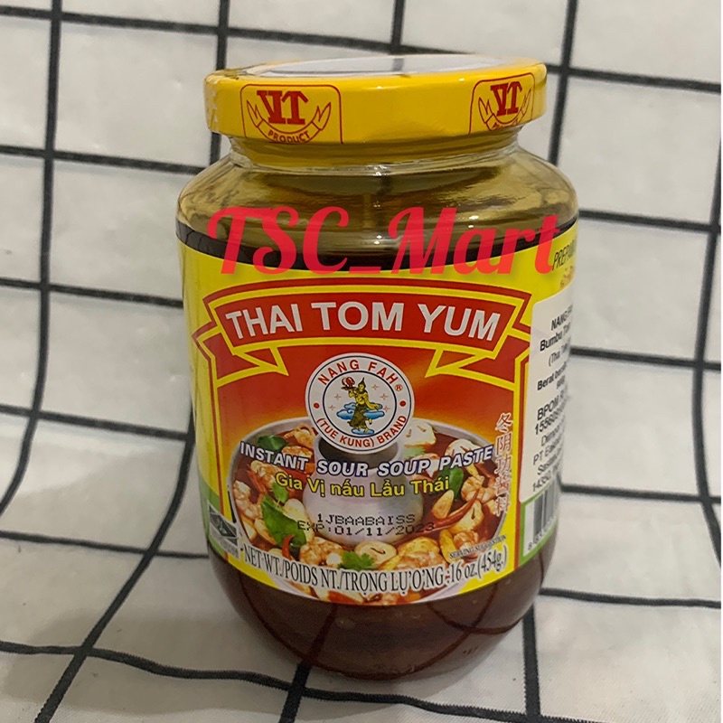 

NANG FAH Tom Yum Paste 454gr / NANG FAH / nangfah / Tom / Yum / yam / Paste / 454gr / tomyam / tomyum / Thai / Boat / Noodle / Hot / Thai