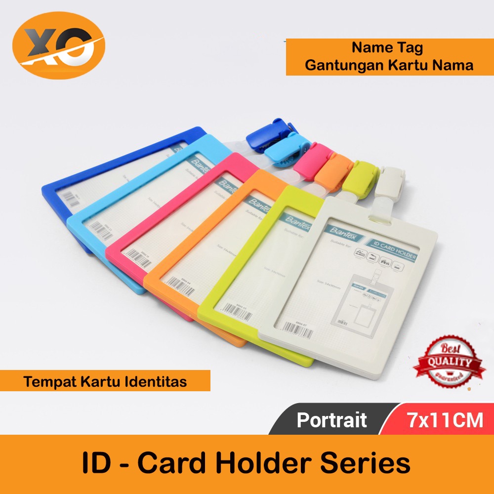 

Name Tag ID Card Holder / Tali Id card / Gantungan Kartu Nama Leher Tanda Pengenal Iddenty Badge