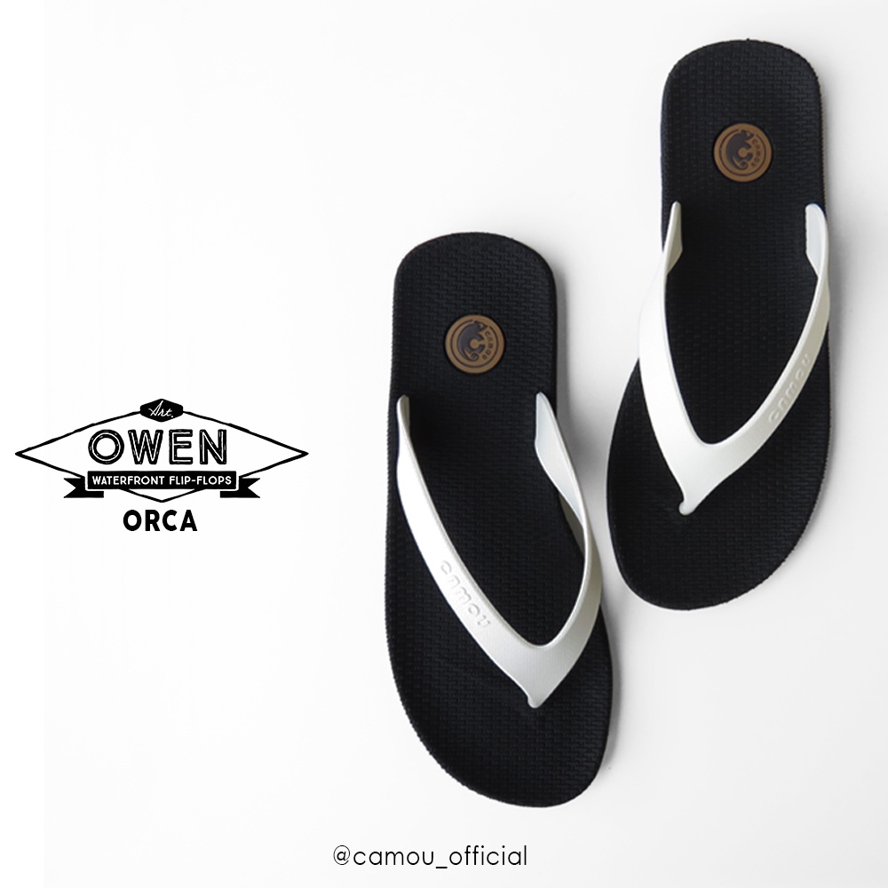 FACON Owen Sandal - Sandal Jepit Pria Casual Karet CAMOU