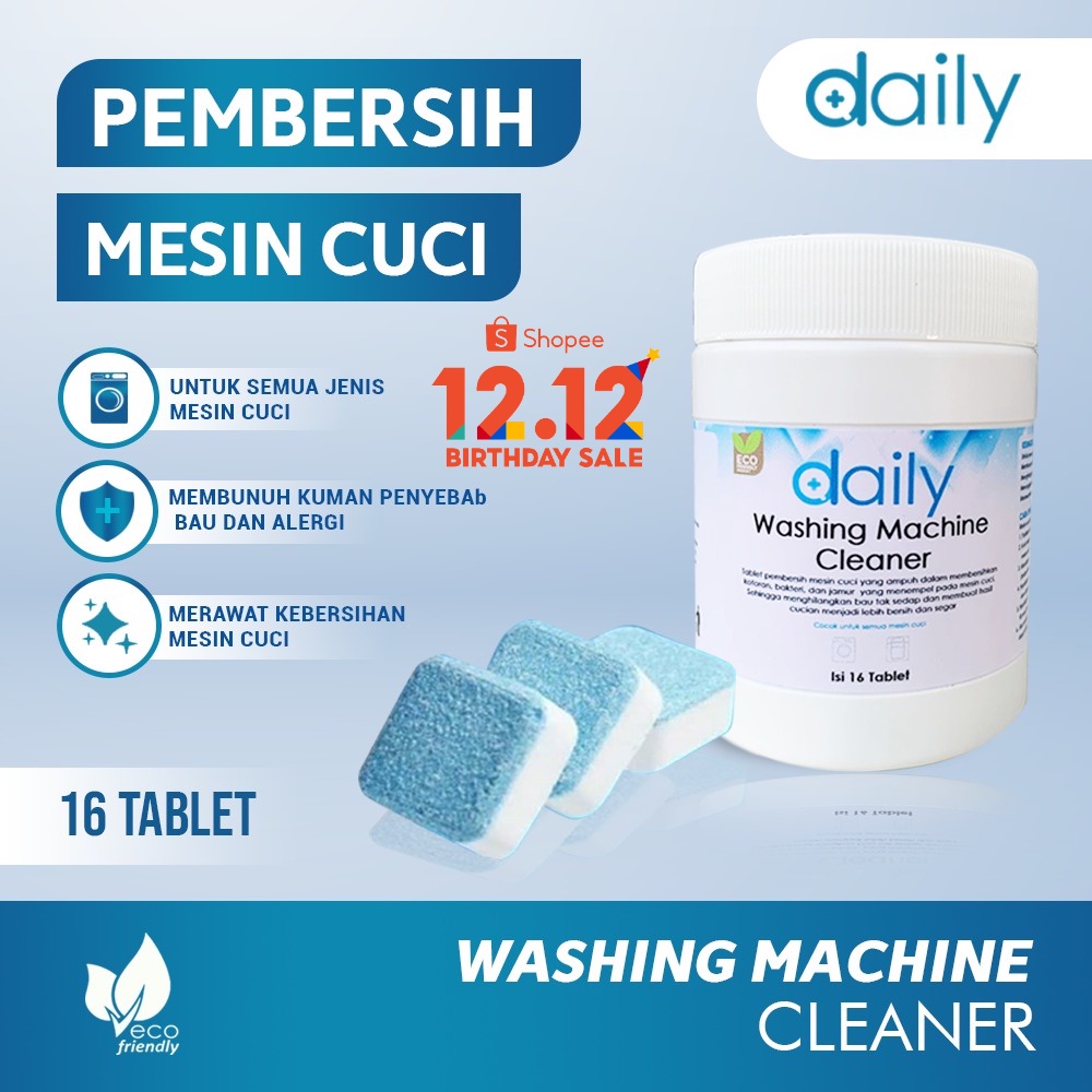 PEMBERSIH MESIN CUCI OBAT ANTI BAKTERI KOTORAN - DEEP CLEANING WASHING MACHINE