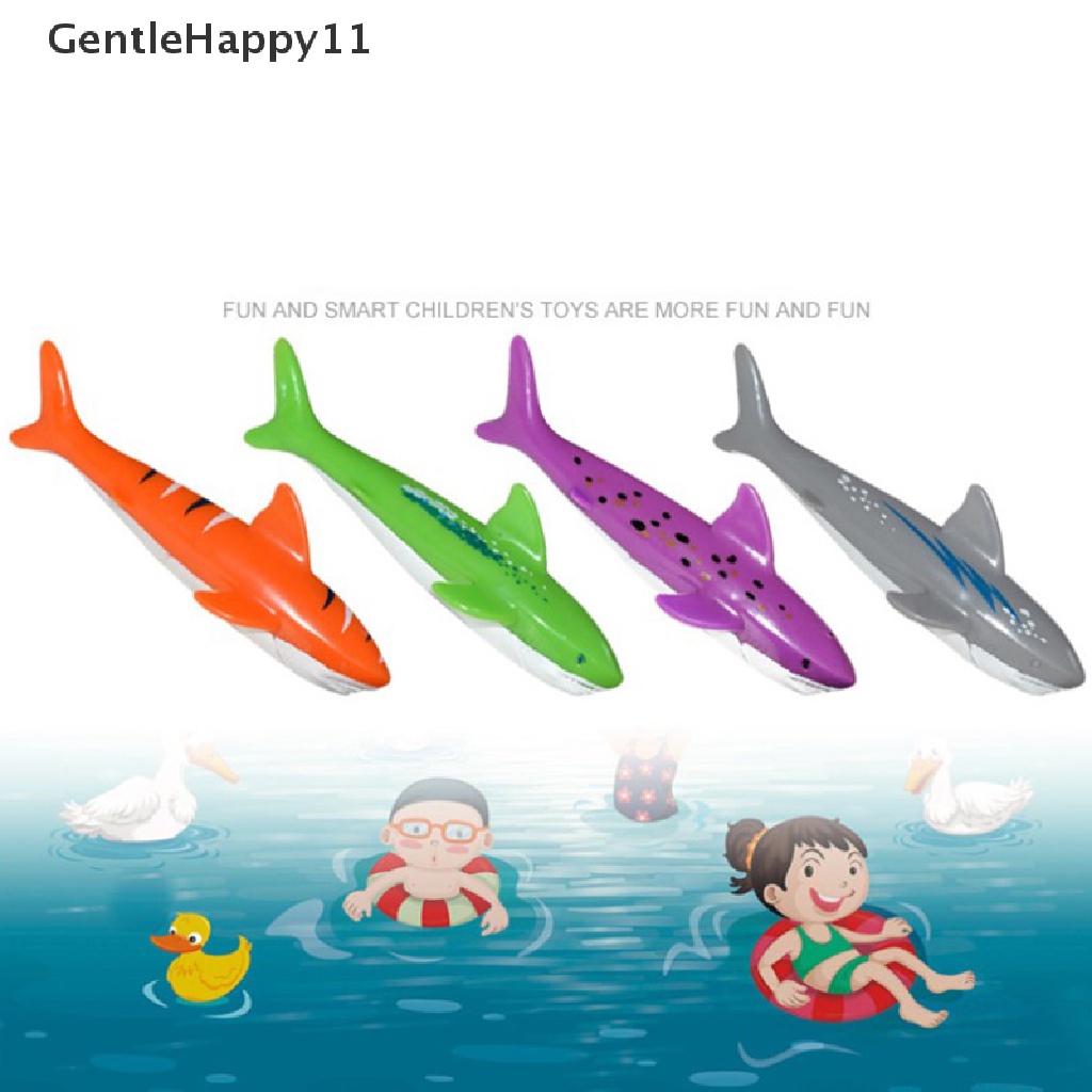 Gentlehappy Underwater Swim Pool Diving Mainan Musim Panas Renang Menyelam Mainan Set Cincin Air id