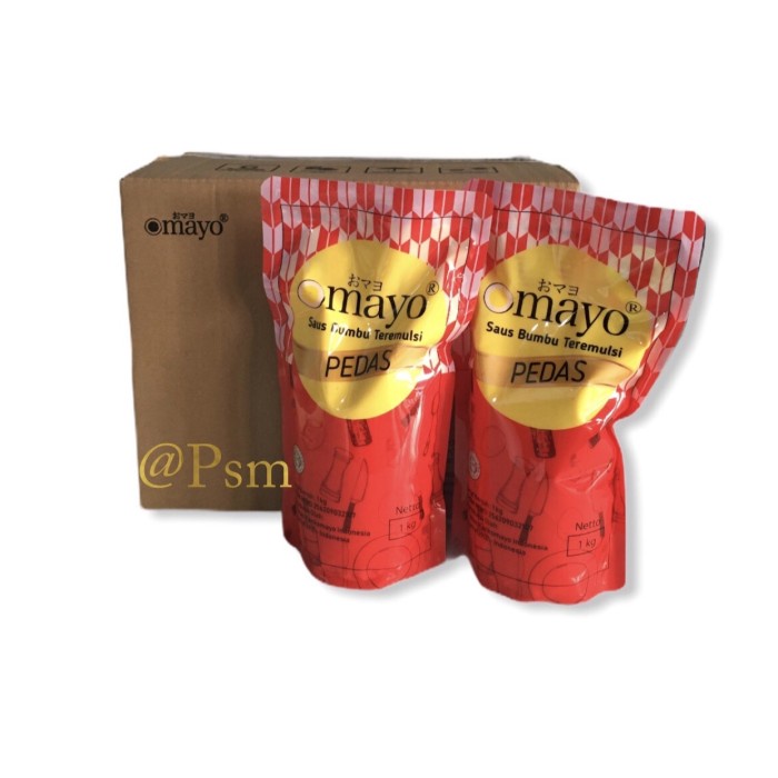 

MAYO MAYONAISE HOT PEDAS 1 KARTON / DUS ( 1 KG X 12 )