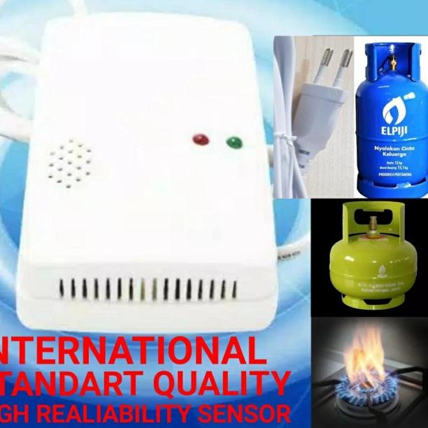 Gas Detektor LPG Bocor Alarm Standalone