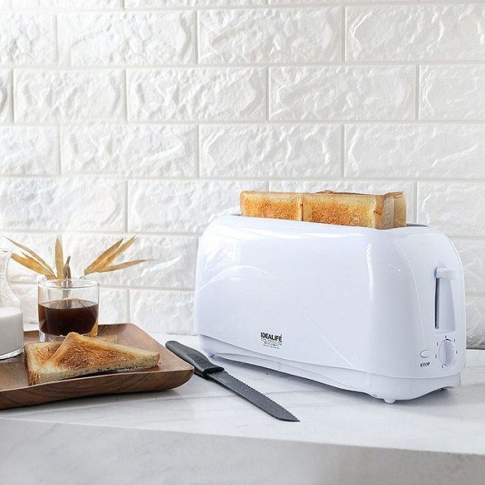 Sandwich Toaster Pemanggang Roti Pop up Idealife IL 204S 204 S IL204S