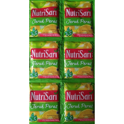 

nutrisari jeruk peras renteng isi 10 sachet